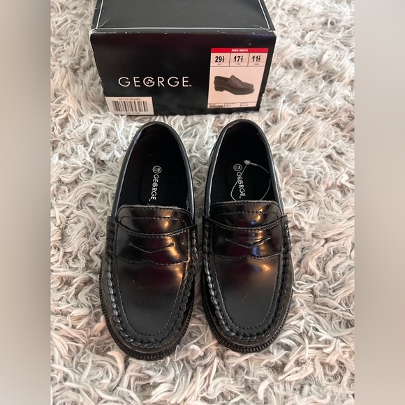 Boy’s Formal Shoes, George, Size 11.5 NWT - Picture 1 of 6